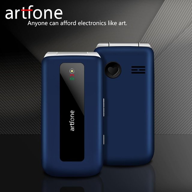 F20 Azul telefono para persona Mayores