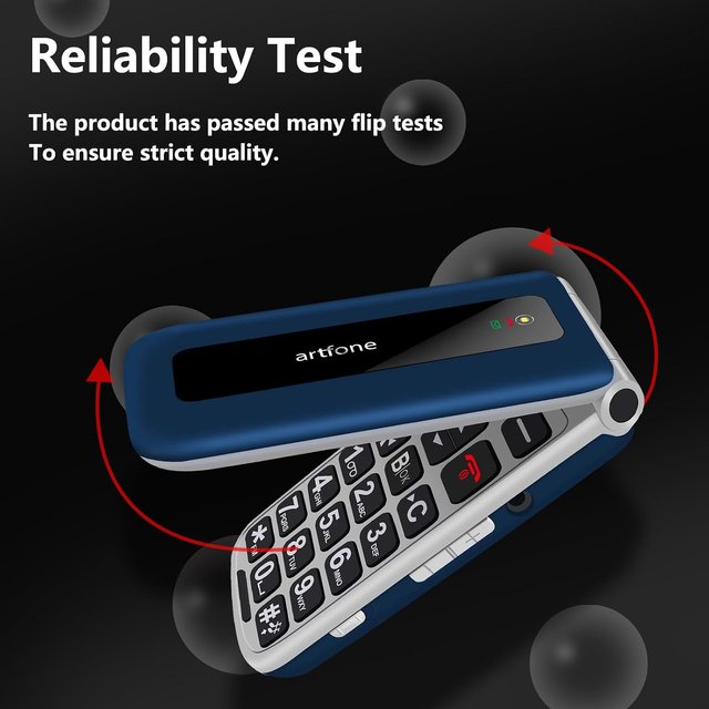 F20 Azul telefono para persona Mayores