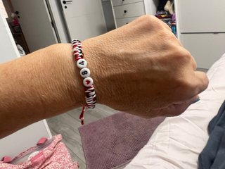 Pulsera macramé para clubs deportivos