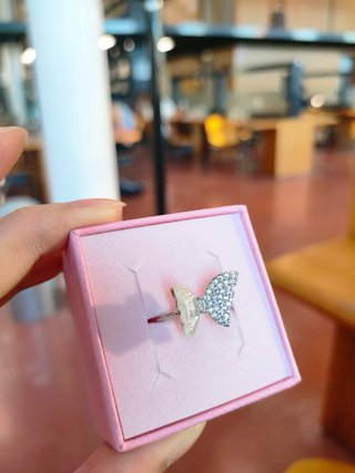 Anello farfalla regolabile