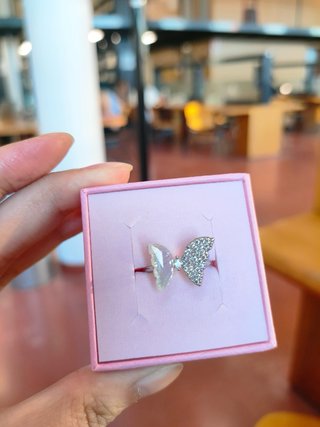 Anello farfalla regolabile