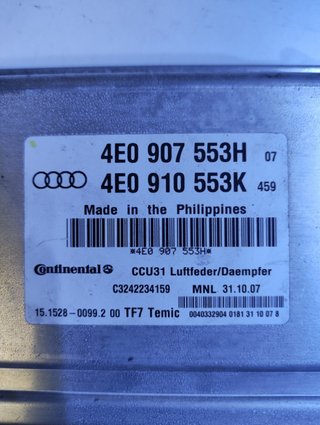 Centralita motor uce 4e0907553h audi a8 92