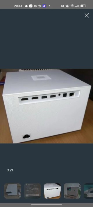 Projetor Xiaomi Fengmi Vogue 4K Cinza/Branco