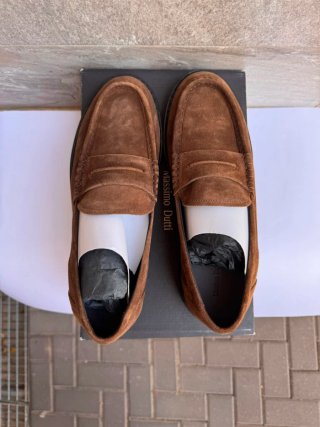 Mocasines Massimo Dutti Marrones Ante