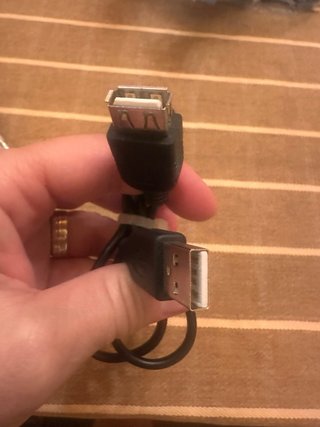 Lote 2 cables USB A a USB B impresora