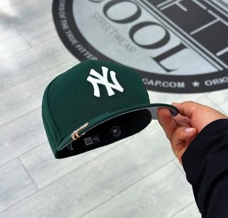 Gorra New Era Yankees Verde y Blanca