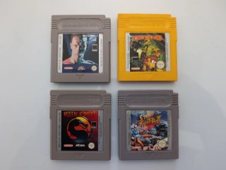 Lote 4 Cartuchos Nintendo Game Boy