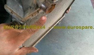 Radiador agua opel frontera 2.0 g frontera a 15612