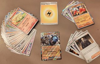 Pack 30 Cartas Pokémon TCG + Rampardos EX