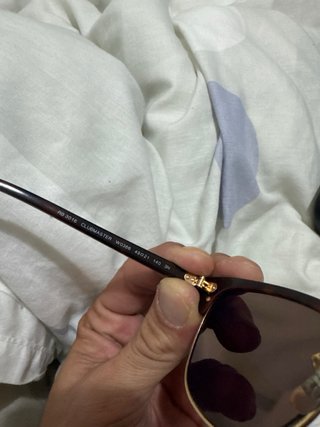Ray-Ban Clubmaster Mujer Marrón/Dorado