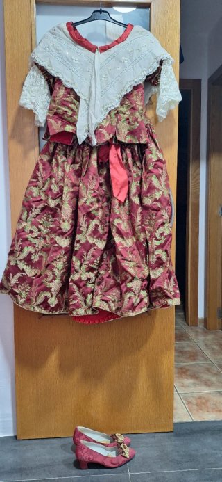 Vestido Fallera T. 38/40