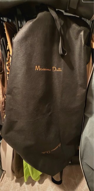 Gabardina Massimo Dutti Beige