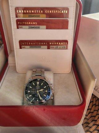 Omega Seamaster America's Cup Cronómetro