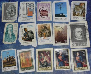 Lote de 28 sellos españoles Siglo XX