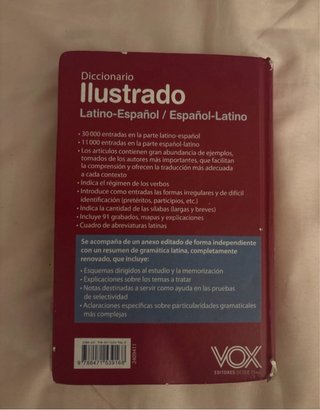 Diccionario Ilustrado Latín. Latino-Español/ Es...