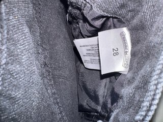 Pantalón vaquero corto chrome hearts