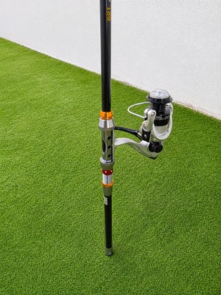 Caña Telescópica de Carbono 1.8m + Carrete NUEVOS