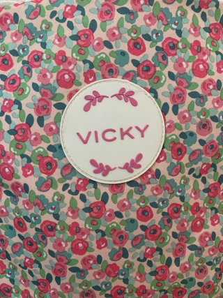 Mochila floral Vicky Martín Berrocal