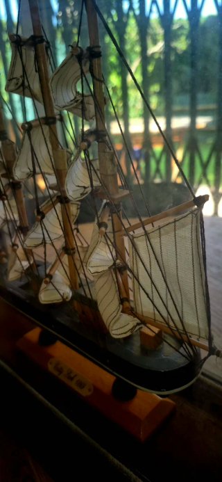 Maqueta de Barco en Caja