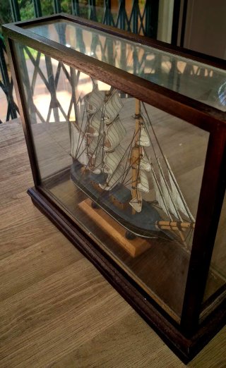Maqueta de Barco en Caja