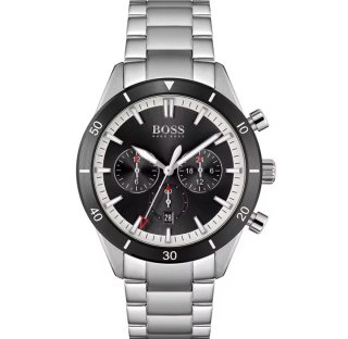 Reloj Hugo Boss Negro y Plateado