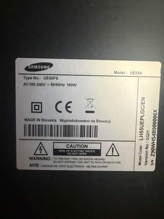 Samsung TV 55” Full HD LED con mando en MADRID