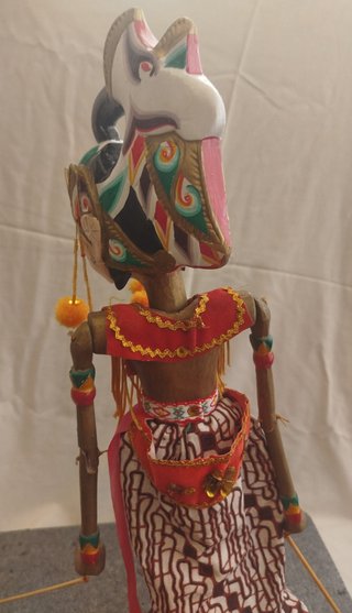 Marioneta de Varillas Java Indonesia Wayang Golek