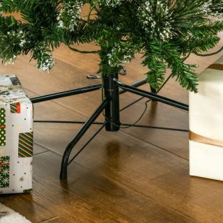 Árbol Navidad Nevado con Luces LED