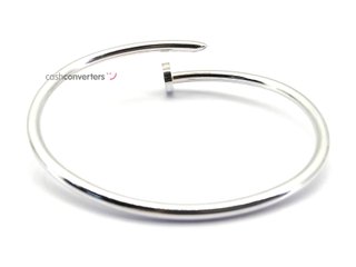 esclava plata 925mm