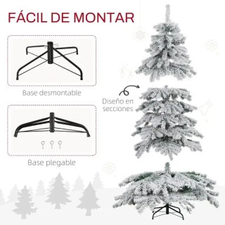 Árbol de Navidad Nevado