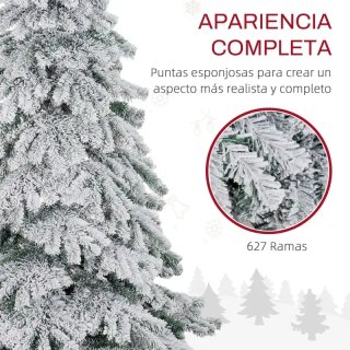 Árbol de Navidad Nevado