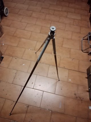 Trípode para fotos con funda