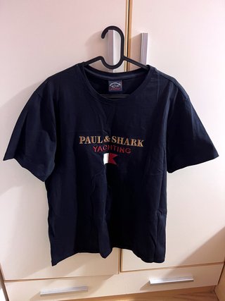 Camiseta Azul Marino Paul Shark Talla M