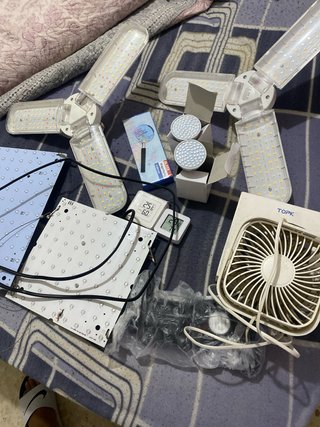 Lote Focos LED Ventilador y Más