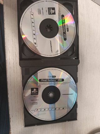 Final Fantasy VIII PS1 Platinum PAL