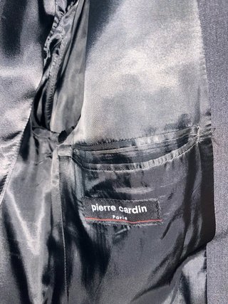Chaqueta traje Pierre Cardin gris