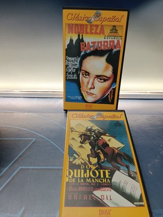 Lote, 8 VHS, películas clásicas del cine Español
