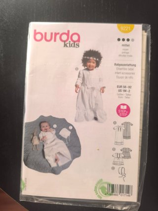 Patrón infantil Burda