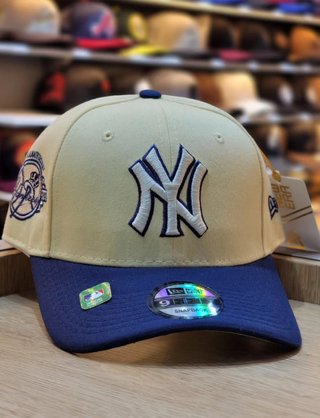 Gorra New Era Yankees Beige y Azul