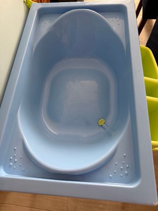 Bañera cambiador bebé con soporte