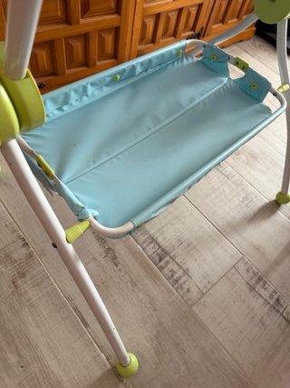 Bañera cambiador bebé con soporte