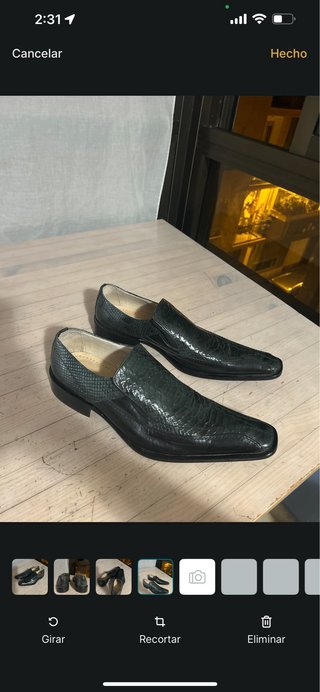 Zapatos de piel y cuero, marca española “Moya”