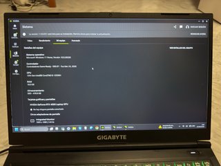 Portátil GIGABYTE G5 MF
