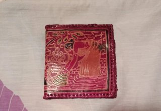 Cartera vintage de cuero