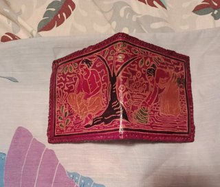 Cartera vintage de cuero