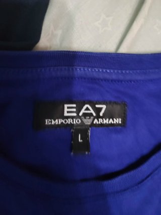 Camiseta EA7 Emporio Armani Azul