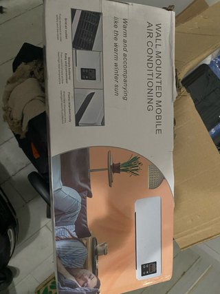 Calefactor de pared móvil