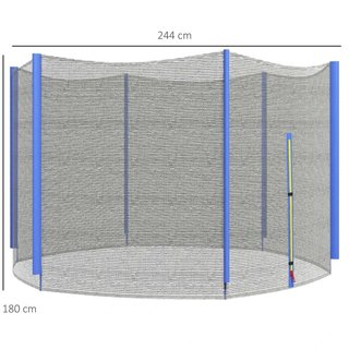 Red de seguridad para trampolín