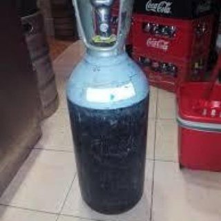 Botellero Cruzcampo con serpentín