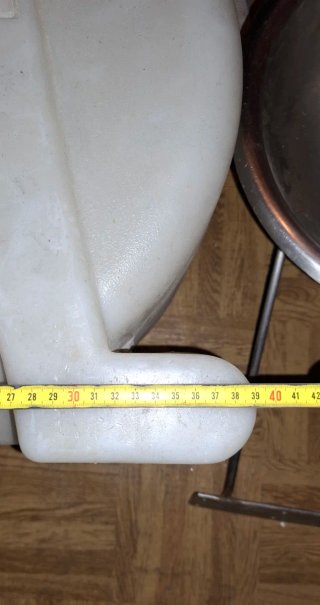 Lavabo con depósito 50L